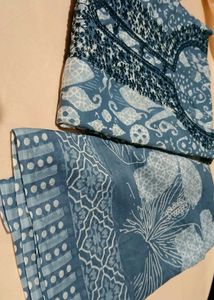 Pretty Printed Suit Material For Women 🩶✨️