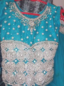 Women Blue Skirt Top 💙