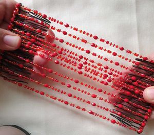 Vintage Magic Beads Hair Clip