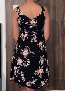Floral Print Mini Dress