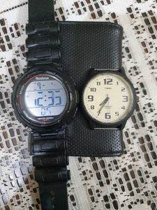 Timex Watch + Free Armitron Watc