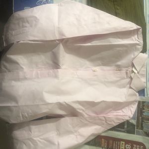 Pink textured solid shirt for men