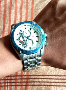 This Is Men Stainless Steel Back Watch ⌚