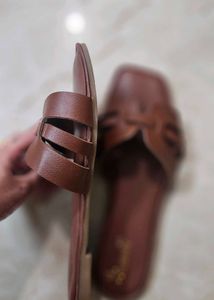 Brown Flats Hermes Inspired
