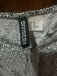 Patterned Sleeveless play suit