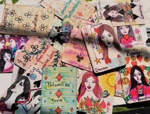 Handmade "Emotions &amp; self-reflection" Oracle card