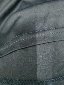 Navy Blue Puff Sleeve Top