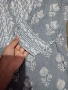 GREY 🩶 KURTA