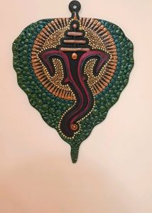 Lord Ganesha Wall Hanging Decor With Mandala Art