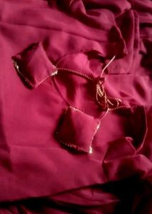 Elegant Maroon Anarkali Suit