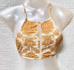 Beige Bikini Tops 👙Size Small Fixed Price
