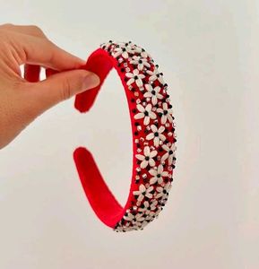 Hand Embroidered Hairband
