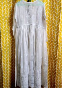 White Embroidered Kurta