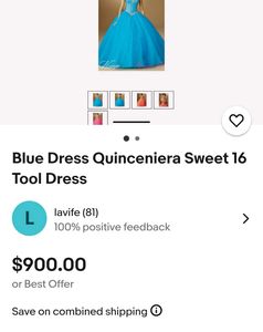Blue Bridal Lehenga