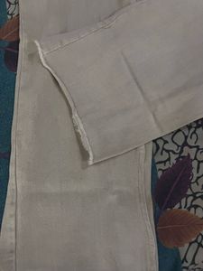 Beige Jeans