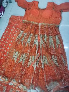 Peplum Heavy Gown Or Lehenga Set