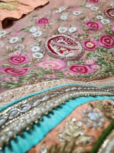 Embroidery Zari Work Lehenga Choli ✨💖 #Embroidery