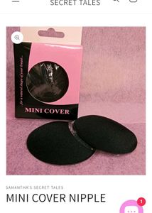 Sleeveless Crop Top  With Mini Cover Nipple