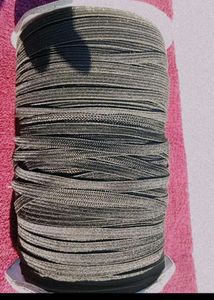 Black Knitted Elastic Roll 200 Meter