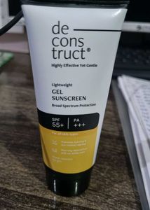 De Construct Sunscreen