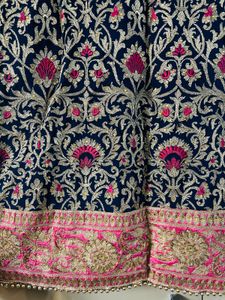 Sharara set Navy blue wedding