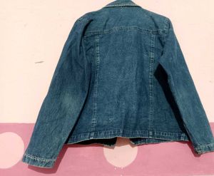 Denim Embellished Jacket