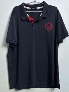 Austivo Polo T-Shirt – Solid Navy Blue