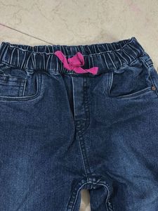 Babyhug Denim Joggers