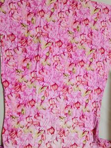 Pink Floral Print Dress🎉🎊🥳