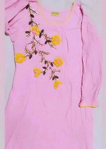 Pink Kurta
