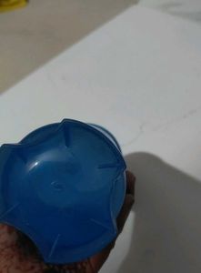 Blue Supplement Shaker Bottle
