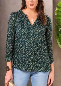 H&M Floral Print Top