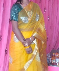 Yellow Saree