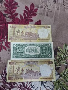 Collectible Currency: Rupees &amp; Dollar