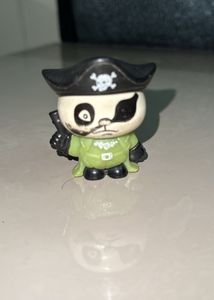 Pirate Panda Toy Figure old from gems ball