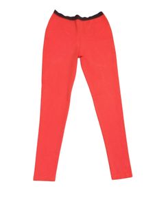 AND  Zipped Skinny Treggings Coral