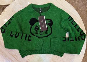 Cute Green Panda Sweater