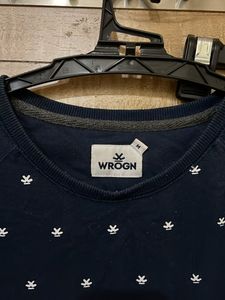 Wrogn Men’s Nevy Blue sweatshirt