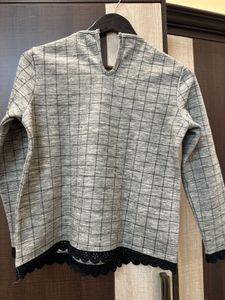 Annabelle Grey Top