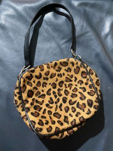 Leopard Print Shoulder Bag