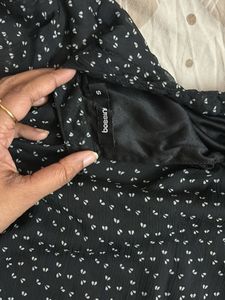 Formal Printed Sleeve Top