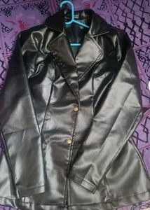 leather trench coat