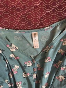 Cute Kitty Cat Nightgown