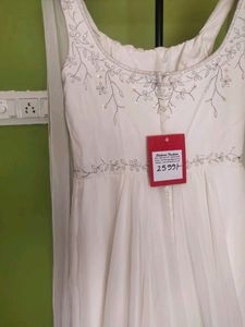 Amazing Off White Long Gown/New With Tag
