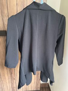 Black Cascade Blazer