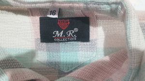 Pastel Plaid Button-Down