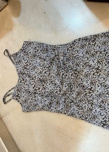 Floral Print Mini Dress