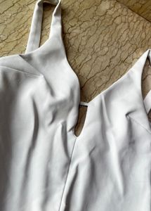 White Mini Zara Dress