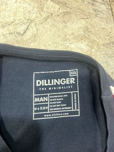 Navy Blue Striped T-Shirt