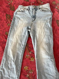 Flare Leg Denim Jeans